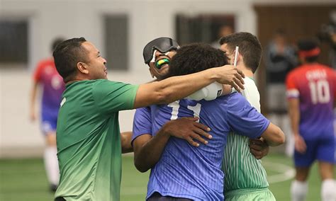 Seleção Brasileira de futebol de cegos goleia na estreia do Grand Prix