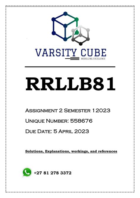 Rrllb Assignment Semester Rrllb Llb Research Report