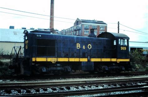 Baltimore Ohio 9119 An Alco S2 In Baltimore MD Decembe Flickr