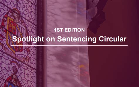 Council Launches Newsletter On Sentencing Scottish Sentencing Council