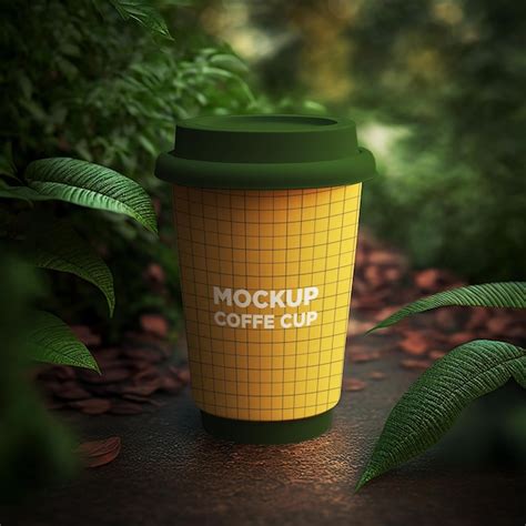 Premium PSD Coffee Mug Mockup Template Psd