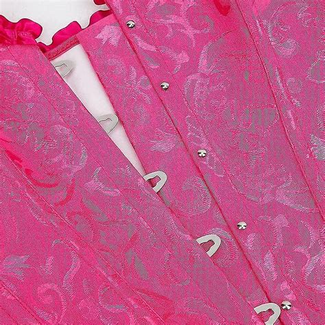 Kelvry Plus Size Sexy Bridal Lingerie Bustier Boned Corset G String Fruugo Uk