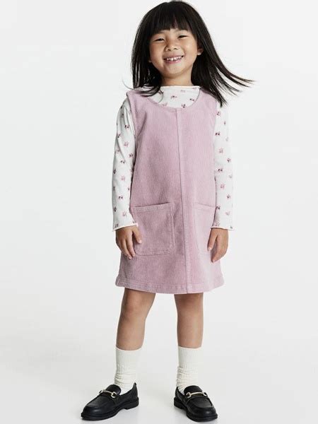 Сарафан и лонгслив H&M 116, Девочки, На любой сезон, размер 116 ...