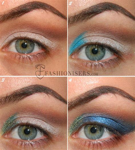 Sapphire Blue Smokey Eye Makeup Tutorial Fashionisers