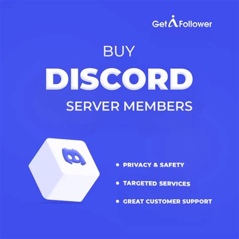 Buy Discord Members Price Starts From 10 100 Safe Getafollower