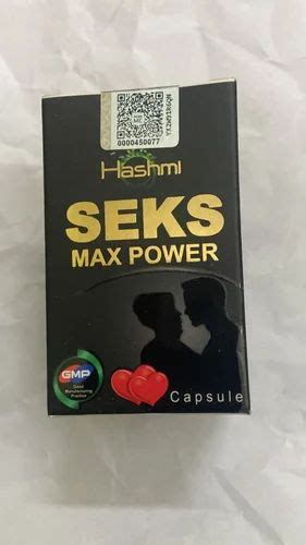 Seks Max Power Capsule Packaging Type Bottle 20 Capsules At Rs 3319