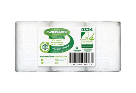 Ply Mini Centrefeed Hand Towel Twinsaver Afh