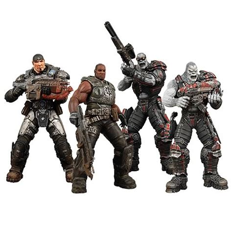 Gears of War Action Figure Set - NECA - Gears of War - Action Figures ...