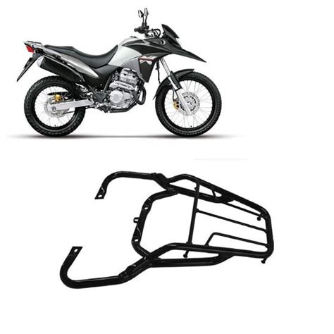 Bagageiro Nx 400 Falcon 2000 2001 2002 2003 2004 Curto Preto MA Motos