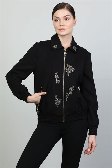 Lasagrada K2093 BLACK Women Jacket | Dosso Dossi