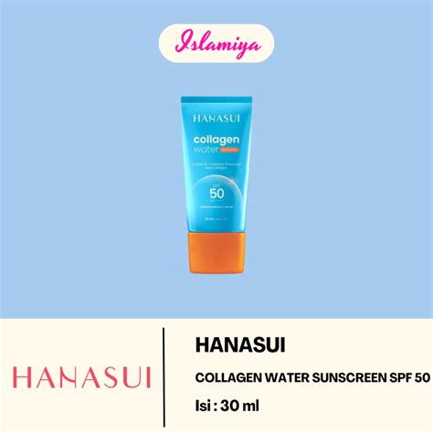 Jual Hanasui Collagen Water Sunscreen Spf Pa Ml Spf