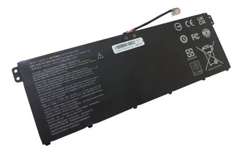 Bateria Para Notebook Acer Ap M J Celulas Capacidade N