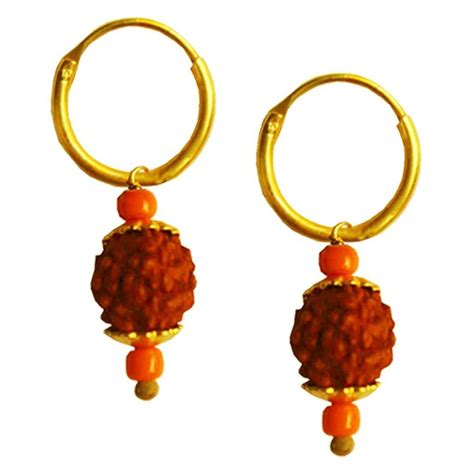 traditional rudraksha pendant  chain