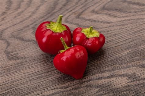 Premium Photo Red Hot Spicy Cherry Pepper