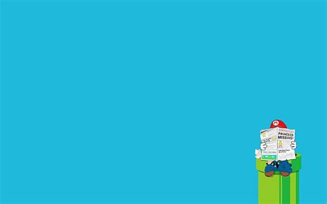 Hd Wallpaper Super Mario Minimalism Wallpaper Flare