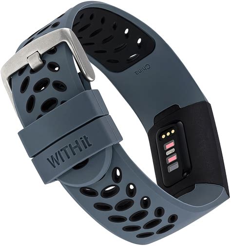 Best Buy Withit Pack Sport Mesh Woven Silicone Band For Fitbit