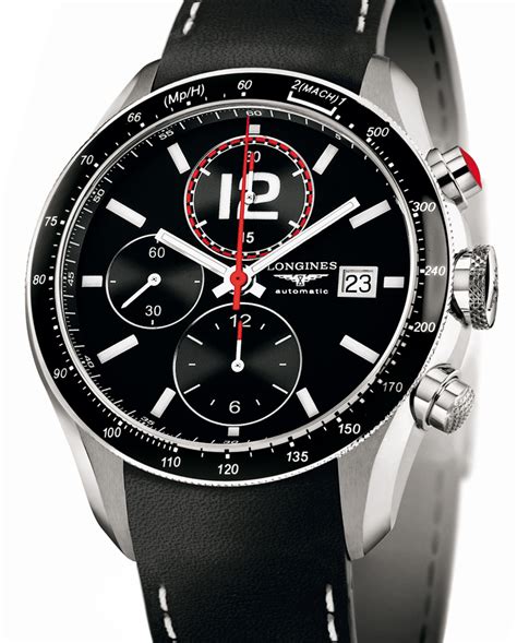 Longines Grande Vitesse Automatic Racing Chronograph Watch Pictures