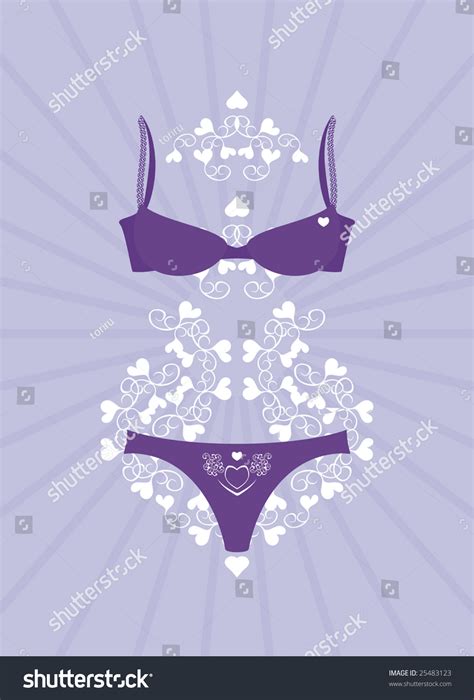 Lingerie Stock Vector Royalty Free 25483123 Shutterstock