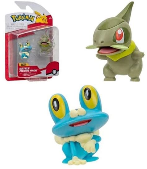 Jazwares Pok Mon Battle Figure Set Milza Froxy Ab