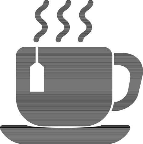 Hot Cup With Tea Bag Icon 24337618 Vector Art At Vecteezy