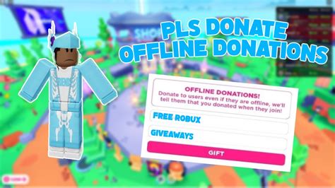 Live Donating To Viewers In PLS DONATE Offline Donations YouTube