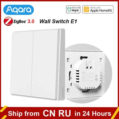 Aqara Wall Switch NO Neutral With Neutral ZigBee E1 Switch Smart Home ...