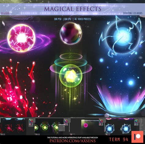 Magical Effects Tutorial by Axsens on DeviantArt