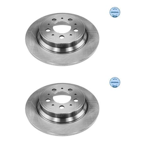 2x MEYLE 515 523 0014 Bremsscheiben 288mm Hinten für Volvo S60 S70 S80