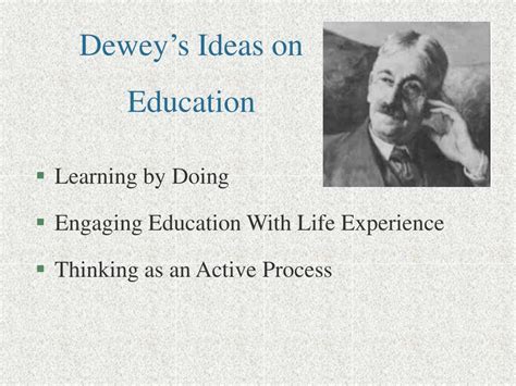 John Dewey Theory Of Education