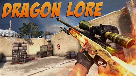 Cs Go Awp Dragon Lore Gameplay Youtube