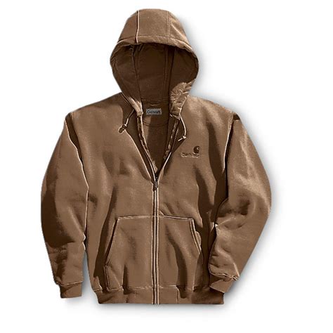 Carhartt® Heavyweight Zip Front Hooded Sweatshirt 584728 Sweatshirts And Hoodies At Sportsmans