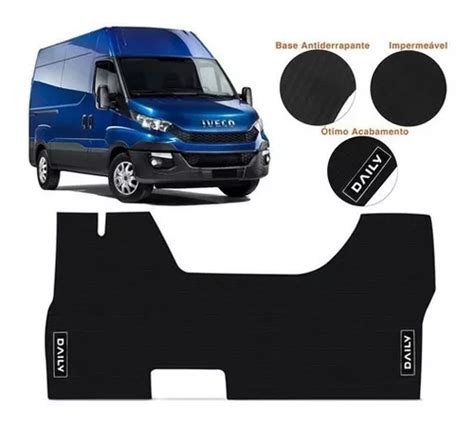 Tapete Caminh O Borracha Pvc Preto Iveco Daily A Frete Gr Tis