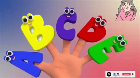 Alphabets Finger Family l ABC Finger Family l Nursery Rhyme By Tiny ...