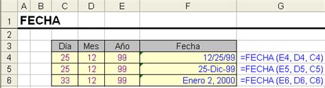 Funcion Fecha De Excel Fórmulas Excel Ejemplos Tips Y Tutoriales Para Dominar Excel