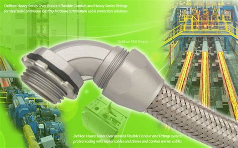 Delikon Heavy Series Over Braided Flexible Conduit And Fittings Protect