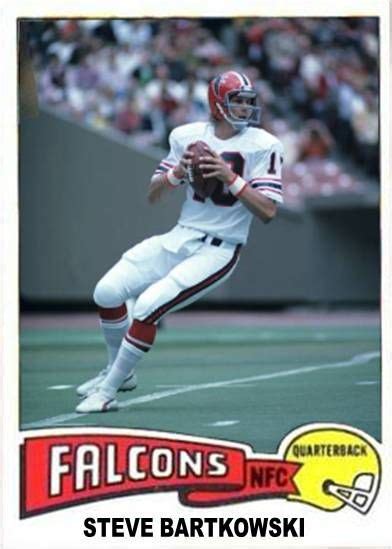 Steve Bartkowski Atlanta Falcons | Nfl football cards, Atlanta falcons ...