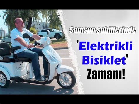 Samsun sahillerinde Elektrikli Bisiklet Zamanı YouTube