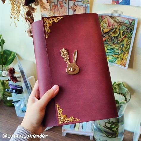 Jual Maroon Rabbit Traveler S Journal Jurnal Kulit Merah Vintage A