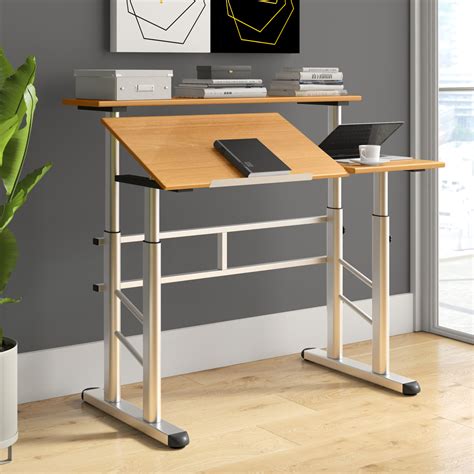 Height Adjustable Split Level Drafting Table Atelier Yuwaciaojp