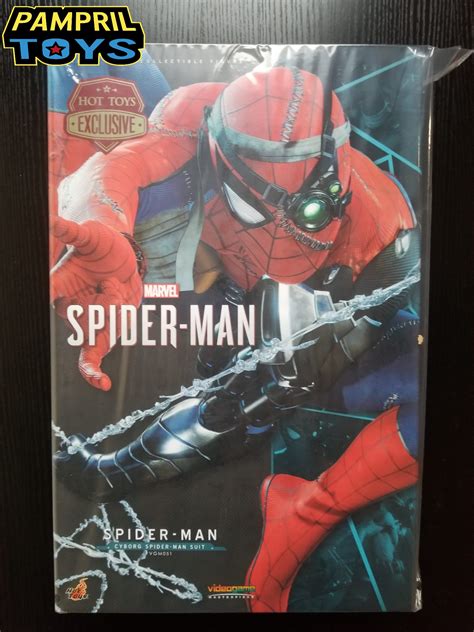 Hot Toys Vgm Vgm Spider Man Cyborg Spider Man Suit Hot Toys Vgm Pampril Toys Saint
