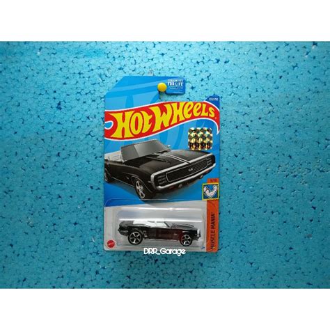 Jual Hot Wheels Camaro Convertible Black Shopee Indonesia