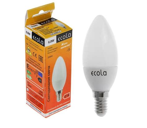 Lampes à LED Ecola (33 photos): caractéristiques des lampes à LED ...