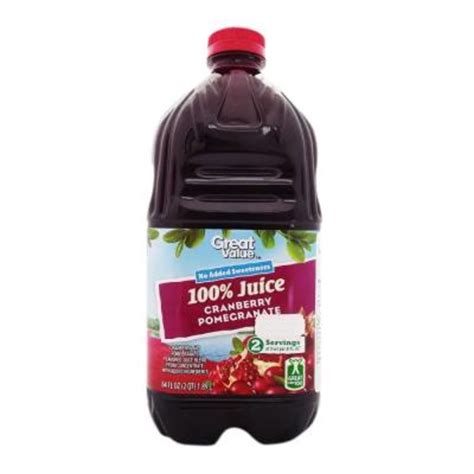 Jugo Great Value de granada con arándanos 1 89 l Walmart