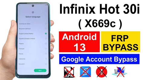 Infinix Hot I Frp Bypass Android Infinix Hot I X C Google Account Bypass