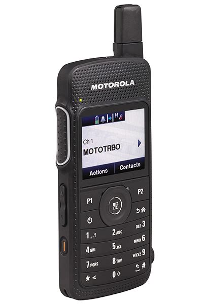 MOTOTRBO SL4000e UHF Compact Handheld Radio Capcom