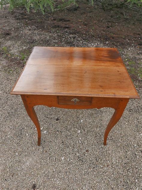 Proantic Table Crire Louis Xv En Noyer Me