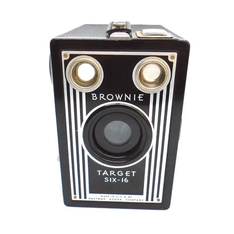 Vintage 1941 51 Brownie Target Six 16 Box Camera Manufactured Etsy