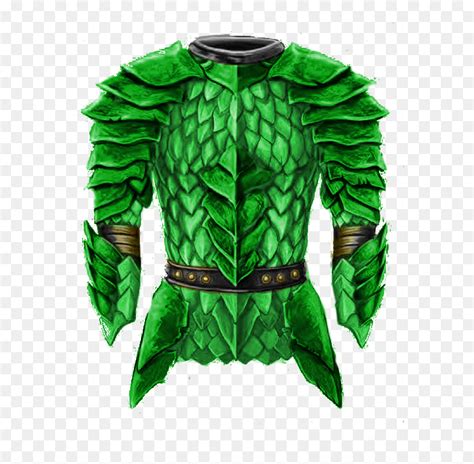 Green Dragon Scale Armor, HD Png Download - vhv