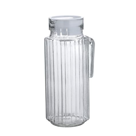 Buy Royalford Glass Pitcher With Plastic Lid 1000ml Water Jug Rf10255