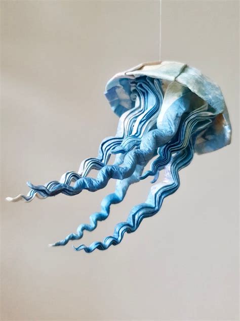 Washi Jellyfish Origami And Hanging Mobiles By Kora Kami